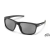 Suncloud Respek Matte Black 59 Grey Sunglasses