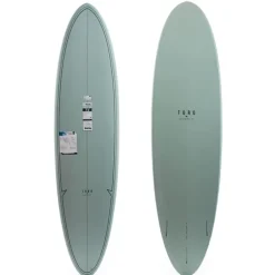 Torq 7'2 Fun Grey Pattern Funboard Surfboard