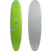 Torq 7'4 V+ Lime Deck Funboard Surfboard