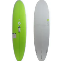 Torq 7'4 V+ Lime Deck Funboard Surfboard