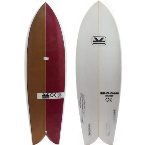 Used 5'6 LaLanne Quad Fish Surfboard