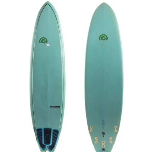 Used 7'4 Ryan Harris Midlength Surfboard